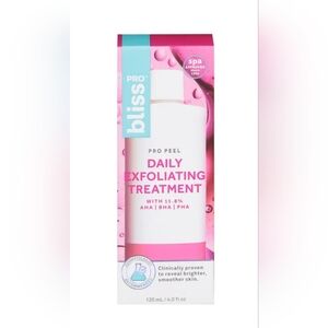 $5 off when you bundle - Bliss Pro Peel Daily Exfoliating Treatment - Pink